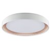 Brilliant platt LED-taklampa Waldo med fjärrkontroll, ställbar ljusfärg 3000-6500 Kelvin