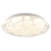 Brilliant Leuchten LED-plafond Marenga med mönster, justerbar ljusfärg 2700-4000 Kelvin