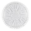 Brilliant rund LED-plafond Oscara, radiellt mönster, justerbar ljusfärg 2700-4000 Kelvin