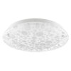 Brilliant LED-taklampa Bania med mönstrad skärm, justerbar ljusfärg 2700-4000 Kelvin