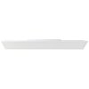 Brilliant LED-plafond Trevis, med platt rektangulär form, vit, 4000 Kelvin neutralvit