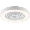 Brilliant vit LED-taklampa Catania, fjärrdimmbar, justerbar ljusfärg 2700-6500 Kelvin