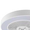 Brilliant vit LED-taklampa Catania, fjärrdimmbar, justerbar ljusfärg 2700-6500 Kelvin