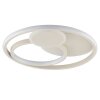 Brilliant Leuchten platt LED-taklampa Runda med minne, 3000 Kelvin varmvit