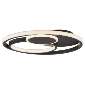 Brilliant Leuchten modern LED-taklampa Runda med minnesfunktion, varmvit 3000 Kelvin