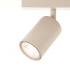 Brilliant Takspotlight Jello, vridbara cylinderhuvuden i champagne, 3000 Kelvin varmvit