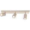 Brilliant Takspotlight Jello, vridbara cylinderhuvuden i champagne, 3000 Kelvin varmvit