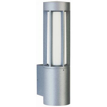 Albert Lampor 223 Utomhusbelysning, vägglampa utomhus Silver, 2-ljuskällor