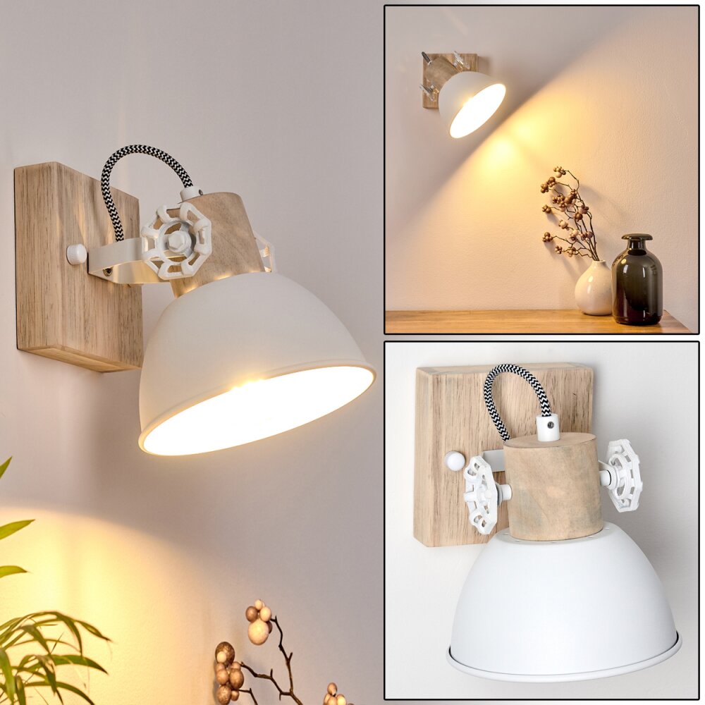 Orny Vägglampa Trä ljus, 1-ljuskällor main product photo