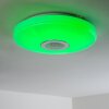 Hemlo Taklampa LED Vit, 1-ljuskällor, Fjärrkontroll, Färgväxlare