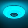 Hemlo Taklampa LED Vit, 1-ljuskällor, Fjärrkontroll, Färgväxlare