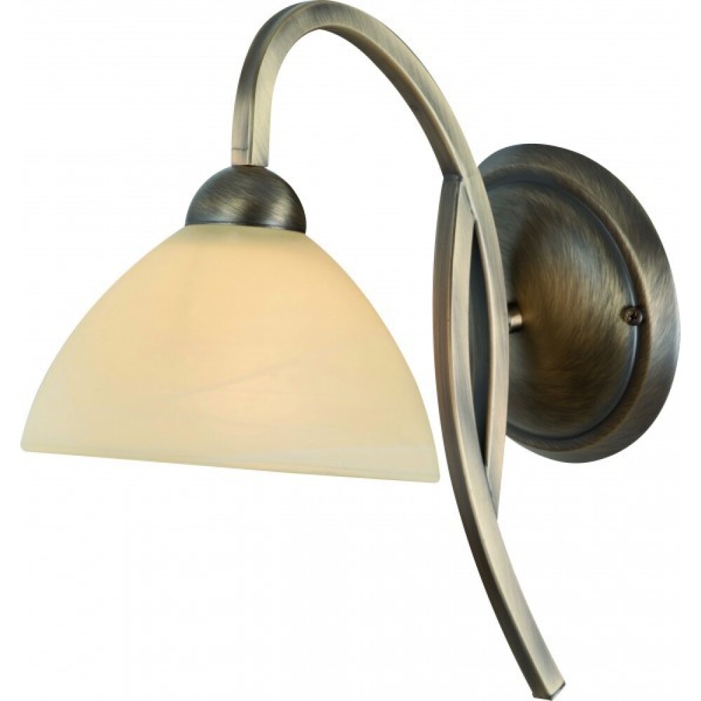 Steinhauer CAPRI Vägglampa Brons, 1-ljuskällor main product photo