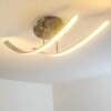 Aranu Taklampa LED Rostfritt stål, Nickel matt, 2-ljuskällor