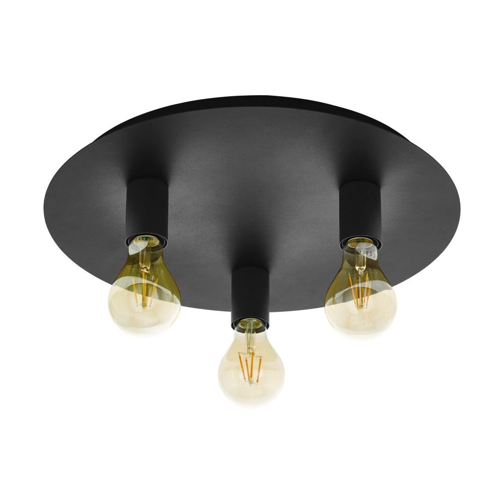Eglo Lampor PASSANO Taklampa Svart, 3-ljuskällor main product photo