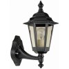 LCD Lennestadt vägglampa utomhus, Vägglampa Svart, 1-ljuskällor