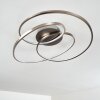 Chute Taklampa LED Nickel matt, 1-ljuskällor