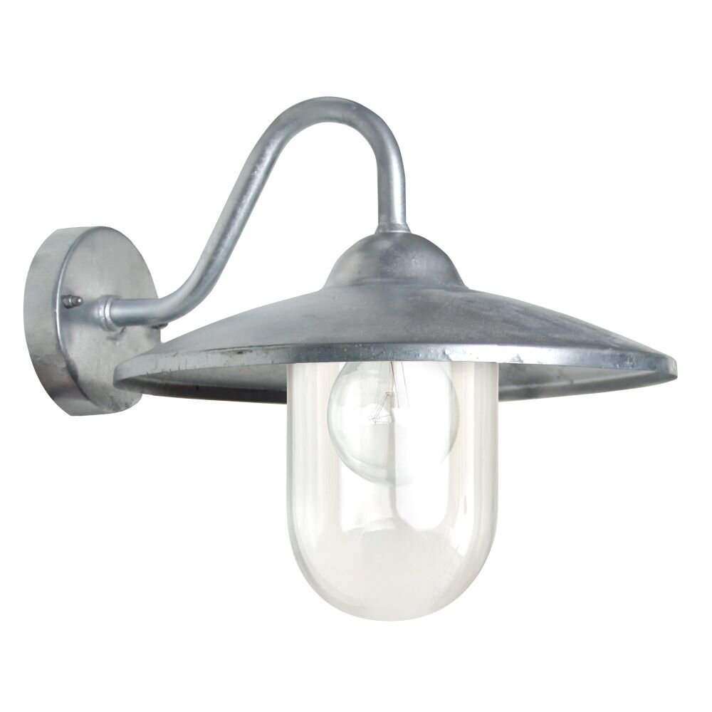 KS Erlichting Brig Vägglampa Rostfritt stål, 1-ljuskällor main product photo