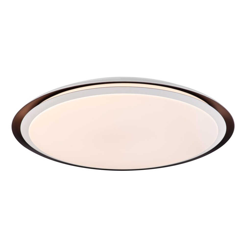 Globo XAVER Taklampa, Panel LED Svart, Vit, 2-ljuskällor, Fjärrkontroll, Färgväxlare main product photo