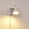 Saxon Vägglampa, Läslampa Vit, 1-ljuskällor