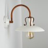 Ramvik Vägglampa Beige, Rostfärger, 1-ljuskällor