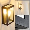 Caudry vägglampa utomhus, Vägglampa Svart, 1-ljuskällor