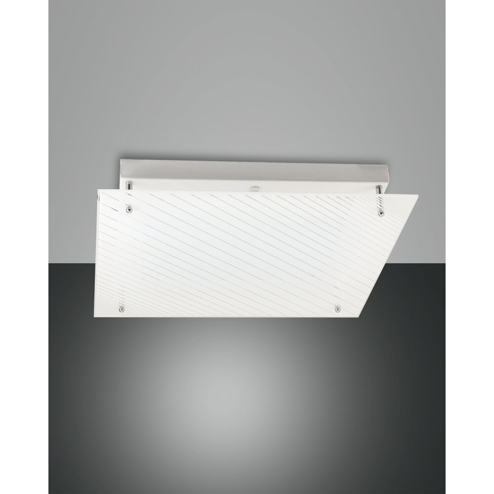 Fabas Luce Plisset Taklampa LED Vit, 1-ljuskällor main product photo