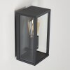 Kiwalik vägglampa utomhus, Vägglampa Svart, 1-ljuskällor