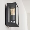 Kiwalik vägglampa utomhus, Vägglampa Svart, 1-ljuskällor