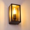 Kiwalik vägglampa utomhus, Vägglampa Svart, 1-ljuskällor