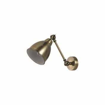 Ideallux NEWTON Vägglampa bronsfärgad, 1-ljuskällor