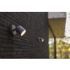 Lutec Lampor EXPLORER vägglampa utomhus, Vägglampa LED Antracit, 1-ljuskällor