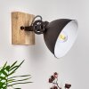 Svanfolk Vägglampa Brun, Svart, Vit, 1-ljuskällor