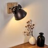 Svanfolk Vägglampa Brun, Svart, Vit, 1-ljuskällor