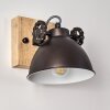 Svanfolk Vägglampa Brun, Svart, Vit, 1-ljuskällor