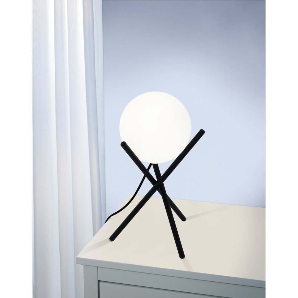 Eglo Lampor CASTELLATO Bordslampa Svart, 1-ljuskällor main product photo