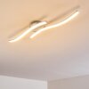 Nendaz Taklampa LED Nickel matt, 2-ljuskällor