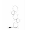 Trio Lampor RONDO Golvlampa, Golvlampa LED Vit, 1-ljuskällor