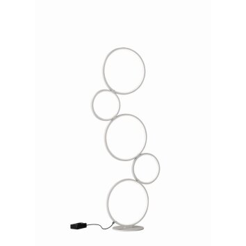 Trio Lampor RONDO Golvlampa, Golvlampa LED Vit, 1-ljuskällor