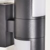 Baulund vägglampa utomhus, Vägglampa LED Antracit, 1-ljuskällor