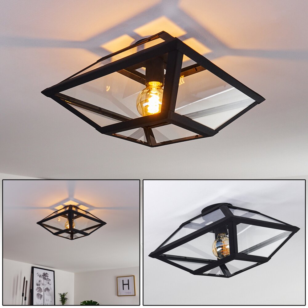Moraira Taklampa Svart, 1-ljuskällor main product photo
