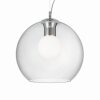 Ideallux NEMO Pendellampa, Pendelbelysning Krom, 1-ljuskällor