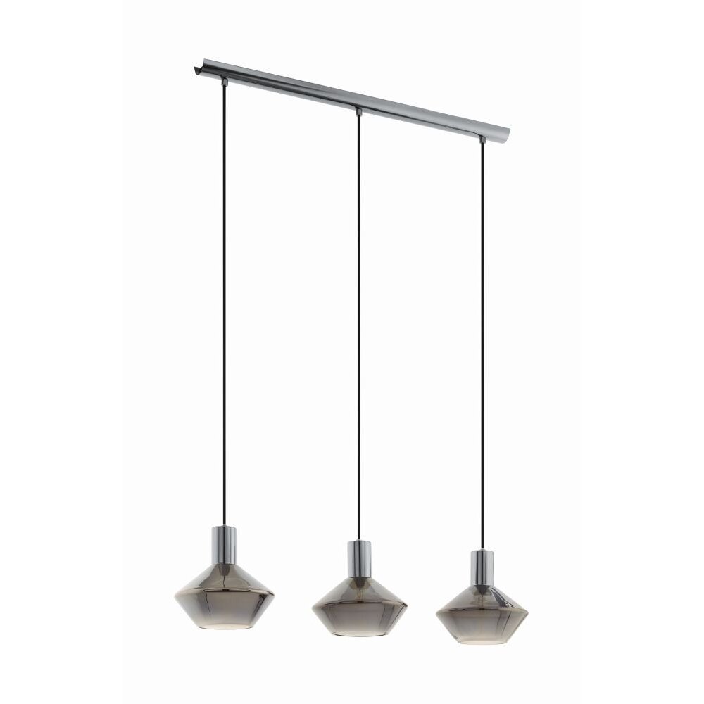 Eglo Lampor PONZANO Pendellampa Nickel matt, 3-ljuskällor main product photo