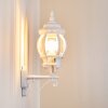 Lentua vägglampa utomhus, Vägglampa Vit, 1-ljuskällor