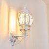 Lentua vägglampa utomhus, Vägglampa Vit, 1-ljuskällor
