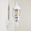 Lentua vägglampa utomhus, Vägglampa Vit, 1-ljuskällor
