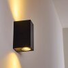 Nordborg Vägglampa LED Svart, 2-ljuskällor