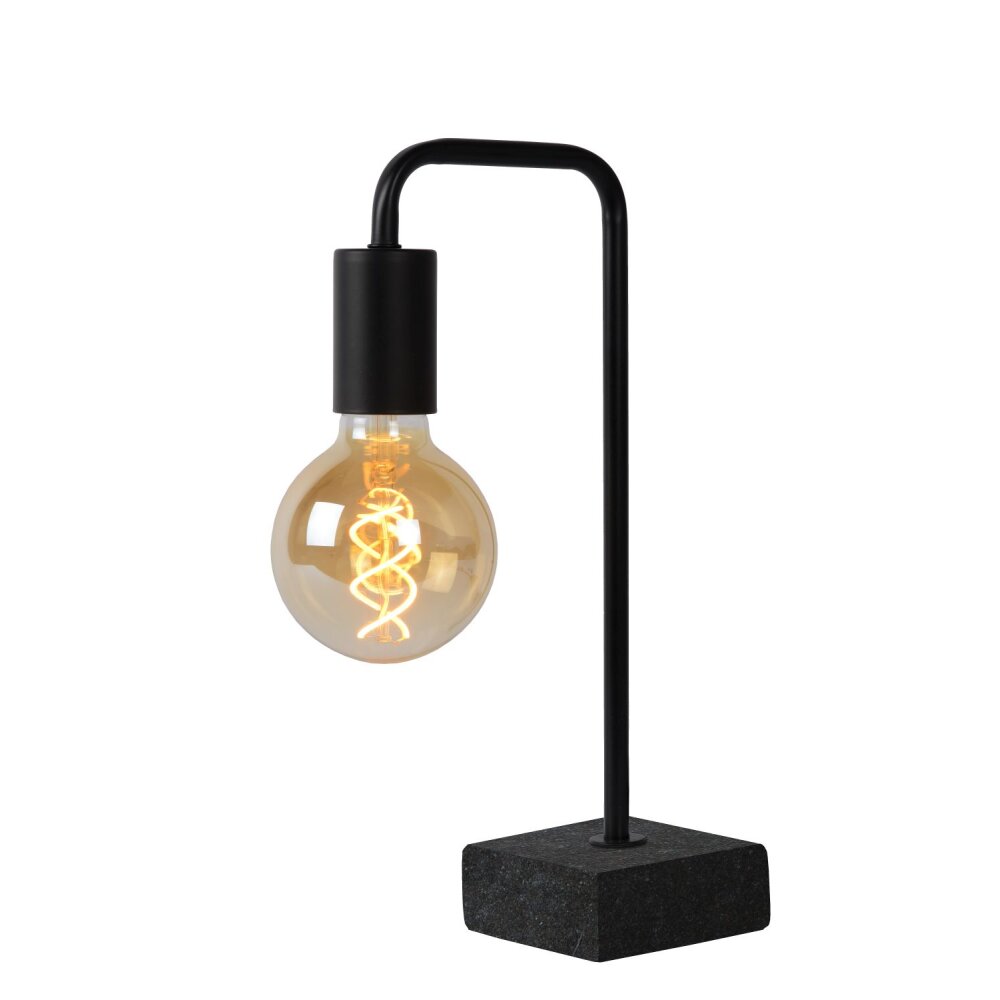 Lucide LORIN Bordslampa Svart, 1-ljuskällor main product photo