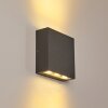 Tinglev vägglampa utomhus, Up & Down Lampa, Vägglampa LED Antracit, 1-ljuskällor