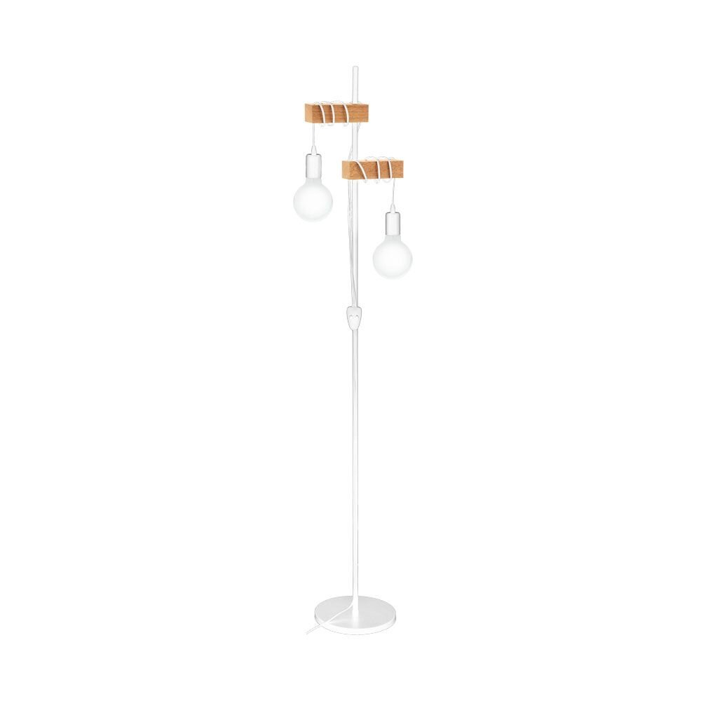 Eglo Lampor TOWNSHEND Golvlampa Vit, 2-ljuskällor main product photo