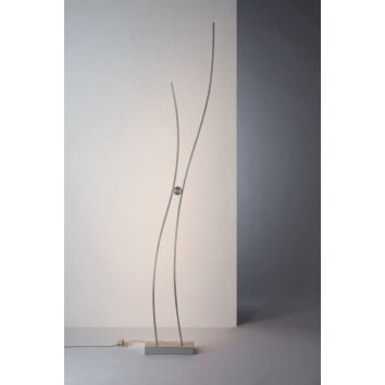 Bopp FLOW Golvlampa, Golvlampa LED Aluminium, 1-ljuskällor